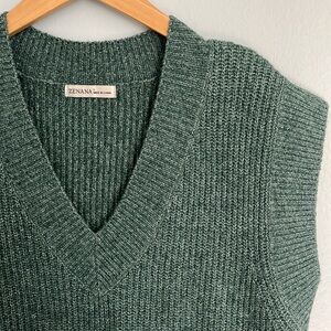 Relaxed Knit Vest NWOT